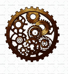 Steampunk Zahnräder